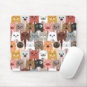 Muisermat Cute Cats Muismat (Met muis)