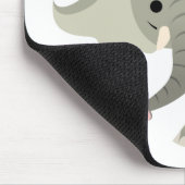 Muisermat met grappige cartoon olifant muismat (Hoek)