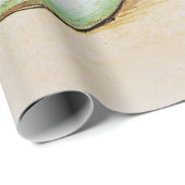 Muisfamilie in een schoen van Beatrix Potter Cadeaupapier (Rol Hoek)