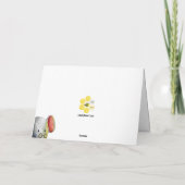 Muisfamilie leest met Fireplace kerstKaart Kaart (Achterkant)