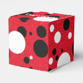 Muisfeest bruiloft Mr. & Mrs Heart Favor Box Bedankdoosjes (Achterkant)