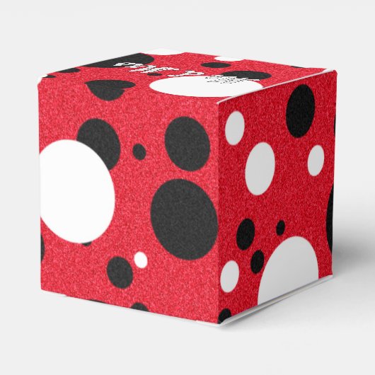 Muisfeest bruiloft Mr. & Mrs Heart Favor Box Bedankdoosjes (Achterkant)