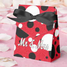 Muisfeest bruiloft Mr. & Mrs. Polka Dot Receptie