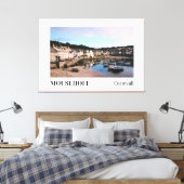 Muisgat, Cornwall Canvas Afdruk (Insitu (Slaapkamer))