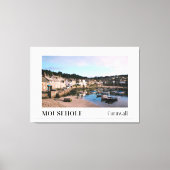 Muisgat, Cornwall Canvas Afdruk (Voorkant)