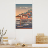 Muisgat Cornwall Reisposter Poster (Keuken)