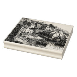 Muisgat, Cornwall  schets Rubberstempel