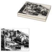 Muisgat, Cornwall  schets Rubberstempel (Gestempeld)