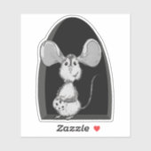 Muisgat met Cookie Sticker (Vel)