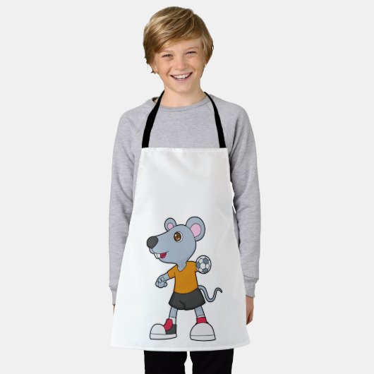 Muishandbalspeler Handball Schort (Gedragen)