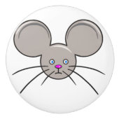 Muishoofd Keramische Knop (Voorkant)