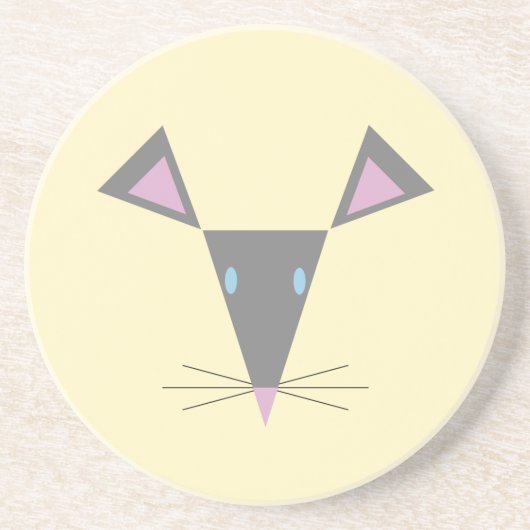 Muishoofd onderzetter (Voorkant)