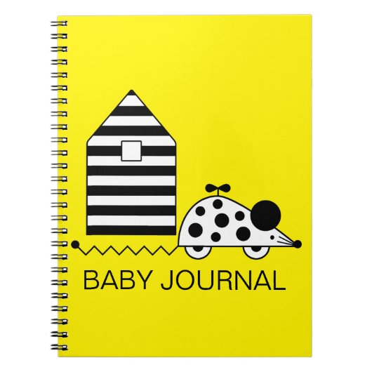 Muishuis Spiraal Foto Notitieboek (Voorkant)