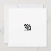 Muishuis Wheelie Mouse Kaart - personaliseer leeft (Achterkant)