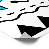 Muishuis Wheelie Mouse Poster 2- personaliseren (Hoek)