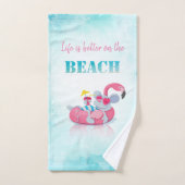 Muisje Stijlvol Strand Bad Handdoek (Handdoek)