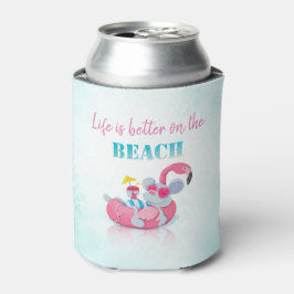 Muisje Stijlvol Strand Blikjeskoeler
