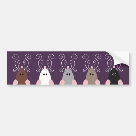 Muisjes Bumpersticker (Voorkant)