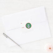 Muisjes en Suikerstokken Vierkante Sticker (Envelop)