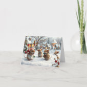 Muisjes Kerstkaart Bedankkaart (Voorkant)