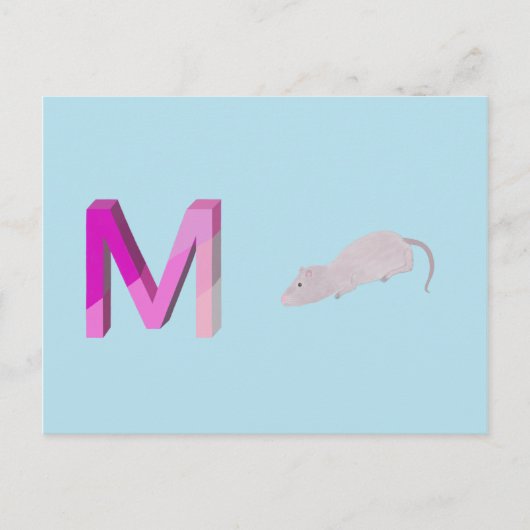 MuisKaart Briefkaart (Voorkant)