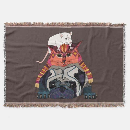 muiskat chocolade deken (Voorkant)