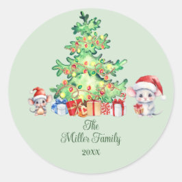 Muiskerst Ronde Sticker