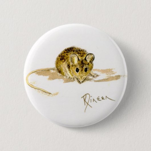 Muisknop Ronde Button 5,7 Cm (Voorkant)