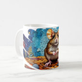 Muiskoffiekopjes en mokken voor stijlvolle mok set (Voorkant links)