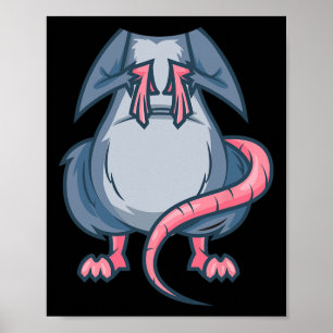 Muiskostuum Halloween Easy Rat Cosplay Laatste Min Poster