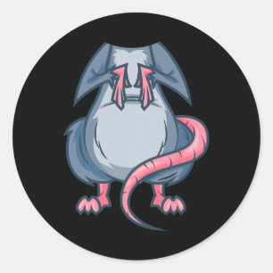 Muiskostuum Halloween Easy Rat Cosplay Laatste Min Ronde Sticker