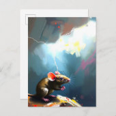 Muiskunst Briefkaart (Voorkant / Achterkant)