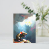 Muiskunst Briefkaart (Staand voorkant)