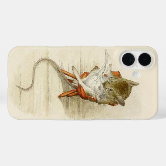 Muisleeskrant Case-Mate iPhone Case (Achterkant (horizontaal))