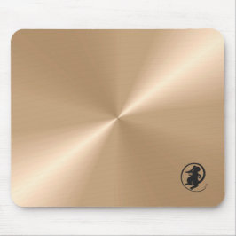 Muislogo op Nacre Metallic Muismat
