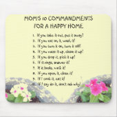 Muismat 10 geboden bij mam (Voorkant)