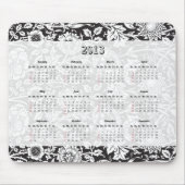 Muismat 2013 agenda zwart-wit (Voorkant)