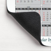 Muismat 2015 Eenvoudig grijs kalender (Hoek)