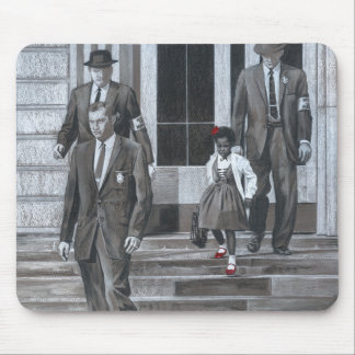 Muismat 5 met Rachel Dolezal Art