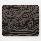 Muismat Aangepaste kleuren met Abstracte golven (Voorkant)