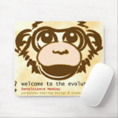 Muismat aap (Met muis)