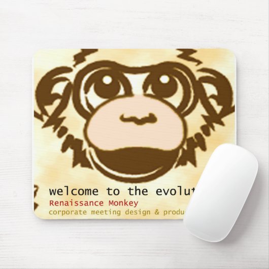 Muismat aap (Met muis)