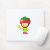 Muismat - aardbei (Met muis)