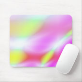 Muismat Abstract Pastels, Vrolijke Roze, Geel (Met muis)