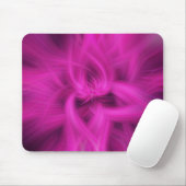 muismat_Abstracte kunst- wind (Roze) Muismat (Met muis)