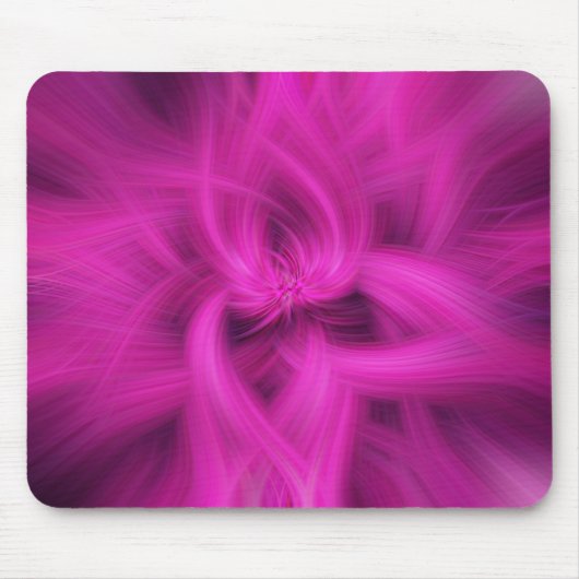 muismat_Abstracte kunst- wind (Roze) Muismat (Voorkant)