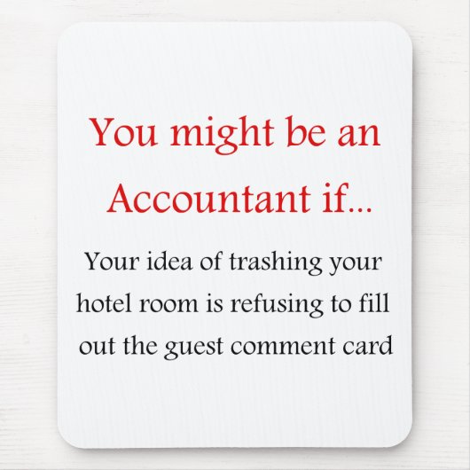 Muismat accountant (Voorkant)