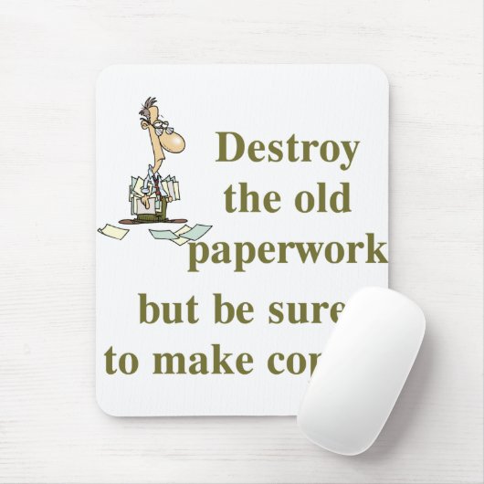 Muismat accountant (Met muis)