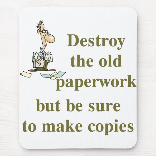 Muismat accountant (Voorkant)