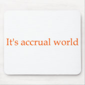 Muismat accountant (Voorkant)